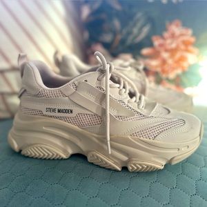 Steve Madden - Possession Tennis Shoes in Bone